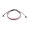 Unisex Adjustable Braided Bead Bracelets BJEW-J181-14A-2