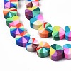 Handmade Polymer Clay Beads Strands CLAY-N008-002G-2
