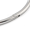 201 Stainless Steel Hinged Bangle STAS-Z057-01A-2