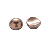 Half Round ABS Plastic Imitation Pearl Cabochons MRMJ-Q092-6mm-D02-2