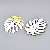 Spray Painted Alloy Big Pendants PALLOY-T092-79M-3
