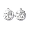 Non-Tarnish 304 Stainless Steel Pendants STAS-P324-12P-1