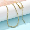 304 Stainless Steel 2 strand Necklaces for Women NJEW-C061-01G-4