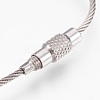Tarnish Resistant 304 Stainless Steel Bracelet Making BJEW-F167-04P-A-3