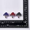 Cubic Zirconia Mushroom Brooch JBR102H-5