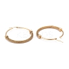 304 Stainless Steel Mesh Hoop Earrings EJEW-O096-09F-G-2