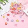 50Pcs Opaque Resin Cabochons RESI-FS0001-57-8