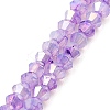 Imitation Jade Glass Beads Strands GLAA-P058-02A-04-1