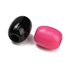 Opaque Acrylic European Beads AC-CBA6BCC-16-2