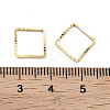 Brass Beads Frames KK-M288-01G-C-3