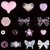 250Pcs 14 Styles Transparent Acrylic Beads TACR-PA0001-14-7