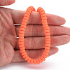 Handmade Polymer Clay Beads Strands CLAY-N008-210-6