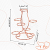 7-Slot Iron Easter Egg Display Stands ODIS-WH0058-21A-RG-2