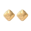 304 Stainless Steel Stud Earrings for Women EJEW-K306-01G-4
