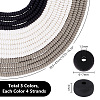 12 Strands 3 Colors Handmade Polymer Clay Beads Strands CLAY-PH0001-96A-2