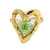 Brass Adjustable Rings for Women RJEW-G265-10G-C01-2