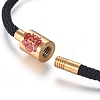 Unisex Cotton String Cord Bracelets BJEW-I284-01-B-4