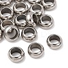 Tarnish Resistant Rondelle 304 Stainless Steel Beads STAS-N020-01-10mm-2