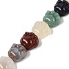 Natural & Synthetic Mixed Stone Beads Strands G-M108-A05-01-1