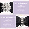 2Pcs Detachable Bowknot Polyester Ribbon Shoe Decoration FIND-FG0003-03C-4