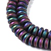 Electroplated Synthetic Non-magnetic Hematite Beads Strands G-E618-08E-3