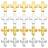 40Pcs 4 Styles Alloy Beads FIND-ME0001-19-1