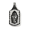 304 Stainless Steel Manual Polishing Pendants STAS-G274-22AS-2