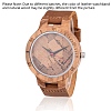 Zebrano Wood Wristwatches WACH-H036-20-1