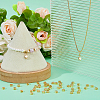 50Pcs Brass Spacer Beads KK-HS0015-27-5