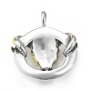 Ion Plating(IP) 304 Stainless Steel Pendants STAS-G303-36AG-2