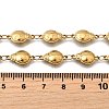304 Stainless Steel Ladybug Link Chain Necklaces for Women Men NJEW-K249-21A-G-5
