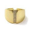 Brass with Cubic Zirconia Rings LS-RJEW-B057-18G-2