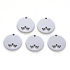 Non-Tarnish 201 Stainless Steel Charms STAS-N092-11-1
