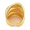 Brass Micro Pave Cubic Zirconia Cuff Rings RJEW-S392-15G-3