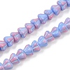 Czech Pressed Glass Beads GLAA-I061-20-1