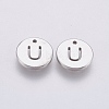 Non-Tarnish 304 Stainless Steel Charms STAS-P225-104P-12-1