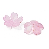 Acrylic Bead Caps OACR-H056-01B-2