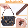 Litchi Texture PU Leather Wide Bag Handles FIND-WH0005-28B-3