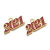 Alloy Enamel Pendants X-PALLOY-T078-03C-1