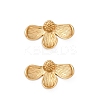 304 Stainless Steel Stud Earrings EJEW-S265-09G-4