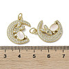 Brass Micro Pave Cubic Zirconia Pendants KK-G485-14G-3