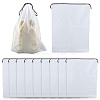 10Pcs PE Velvet Drawstring Storage Bags ABAG-SP0001-34C-2