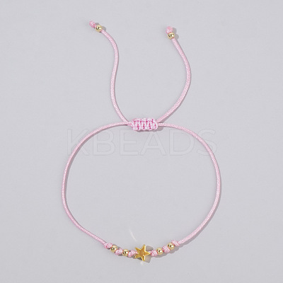 Adjustable Nylon Cord Braided Bracelets AV3788-5-1