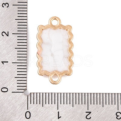 Alloy Blue Enamel Connector Charms ENAM-Z012-02B-G-1