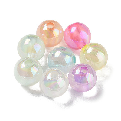 Transparent Acrylic Beads OACR-Z013-20-1