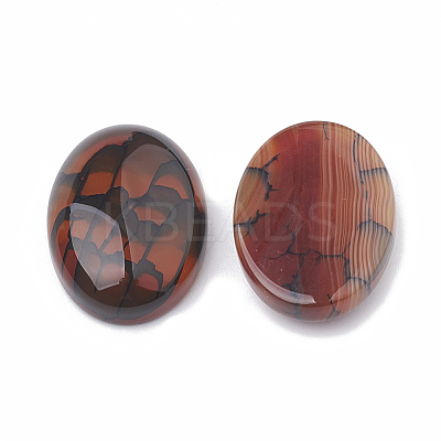 Natural Agate Cabochons X-G-S330-15A-1