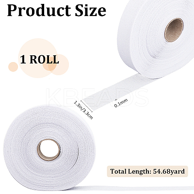 Polyester Suit Trouser Waist Lining DIY-WH20028-05B-1
