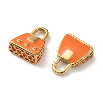 304 Stainless Steel Enamel Charms STAS-L022-549G-03-1
