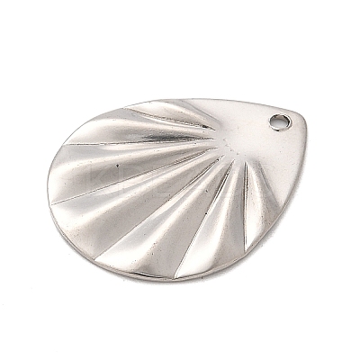 304 Stainless Steel Pendants STAS-F349-05P-02-1