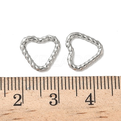 304 Stainless Steel Twisted Linking Rings STAS-L300-006A-P-1